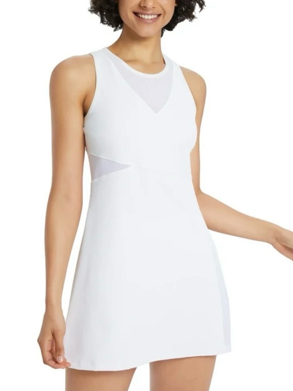 NWT Baleaf Womens White Tennis Golf Dress Athleisure Size S